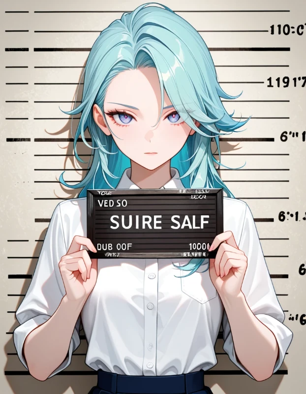マレットヘアの生成例