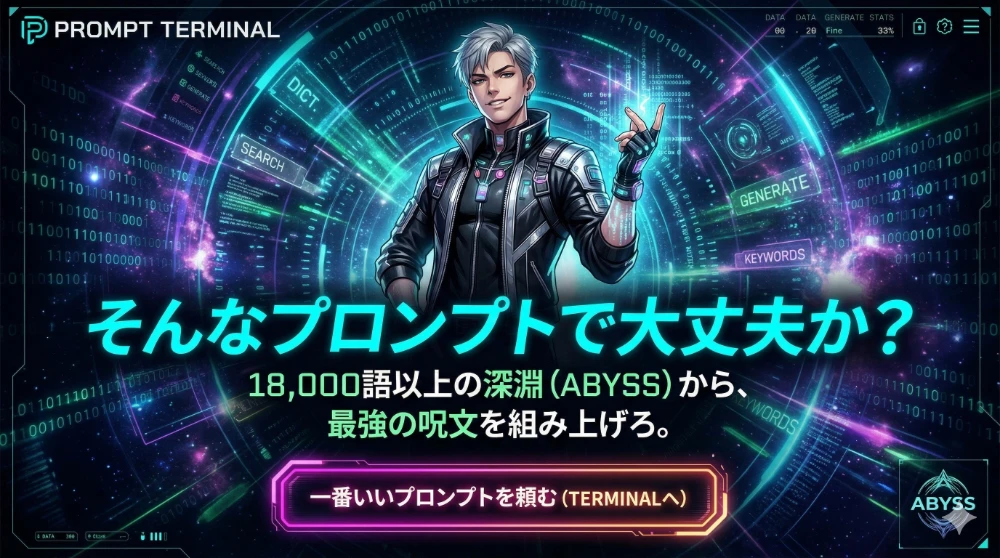 プロンプト検索ツール プロンプトターミナル