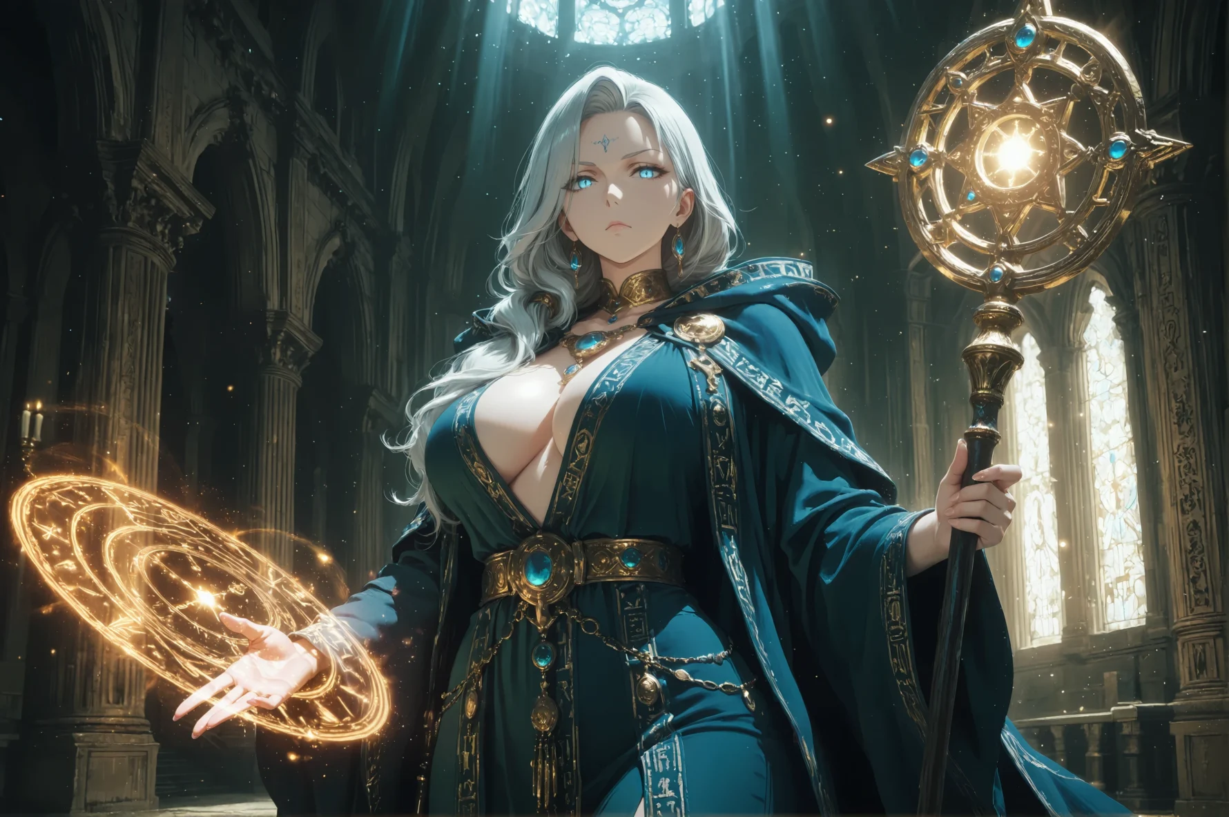 荘厳な大魔導士