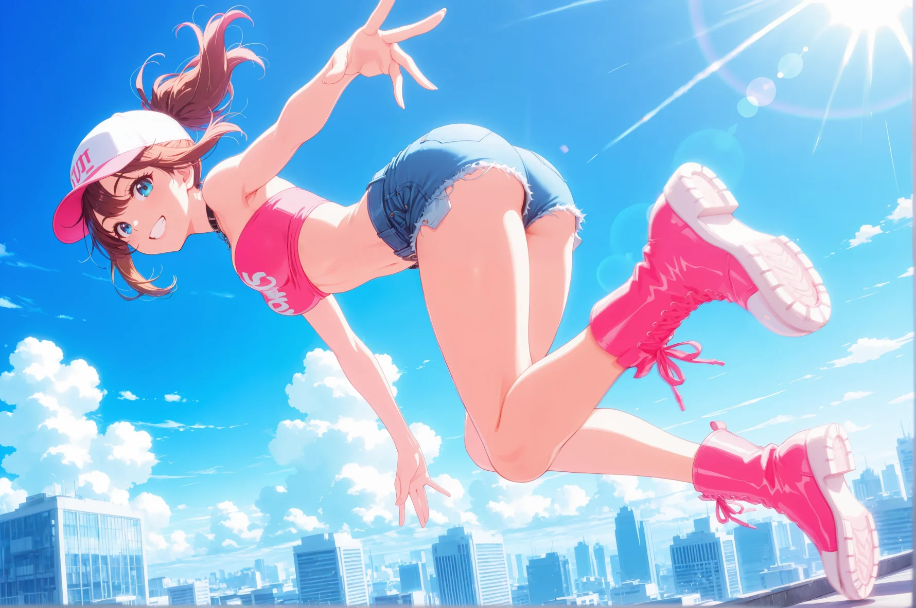 エネルギッシュなパルクール