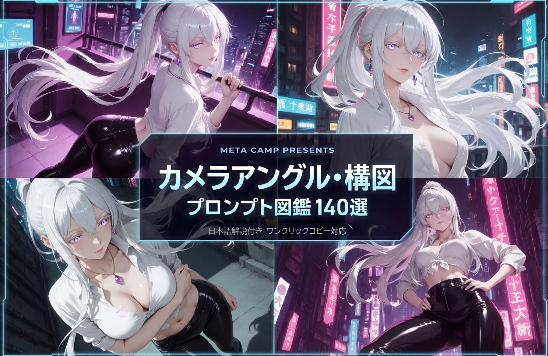 カメラアングル・カメラ位置のプロンプト 140選【StableDiffusion / ComfyUI】